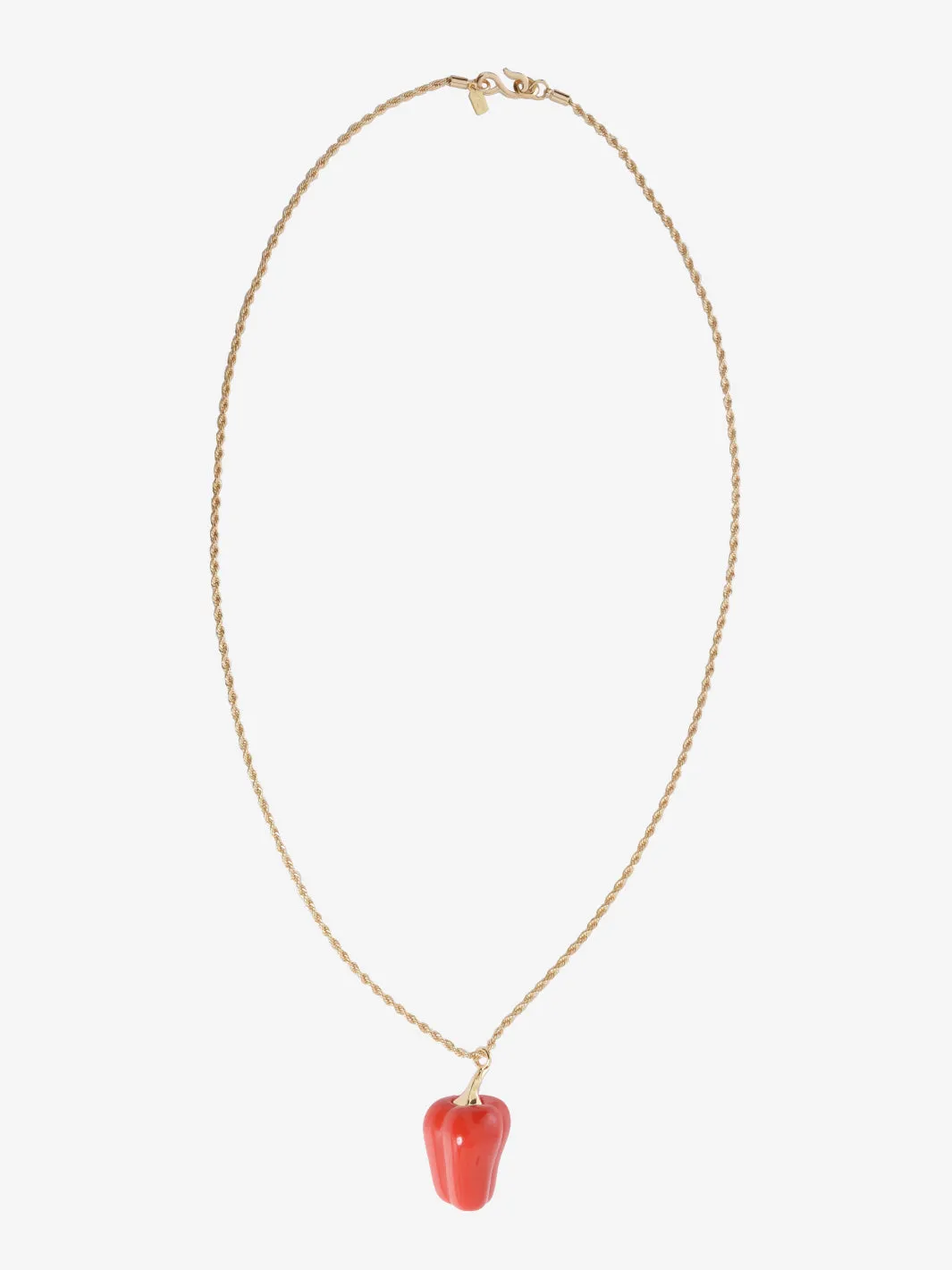 Kenneth Jay Lane Red Bell Pepper Necklace