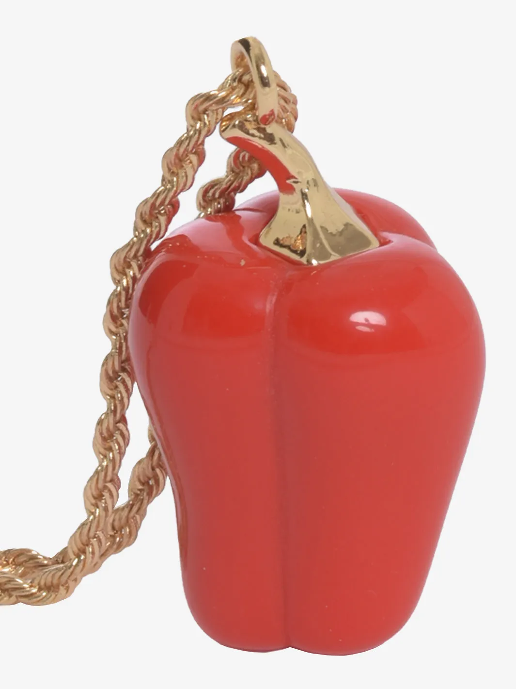 Kenneth Jay Lane Red Bell Pepper Necklace