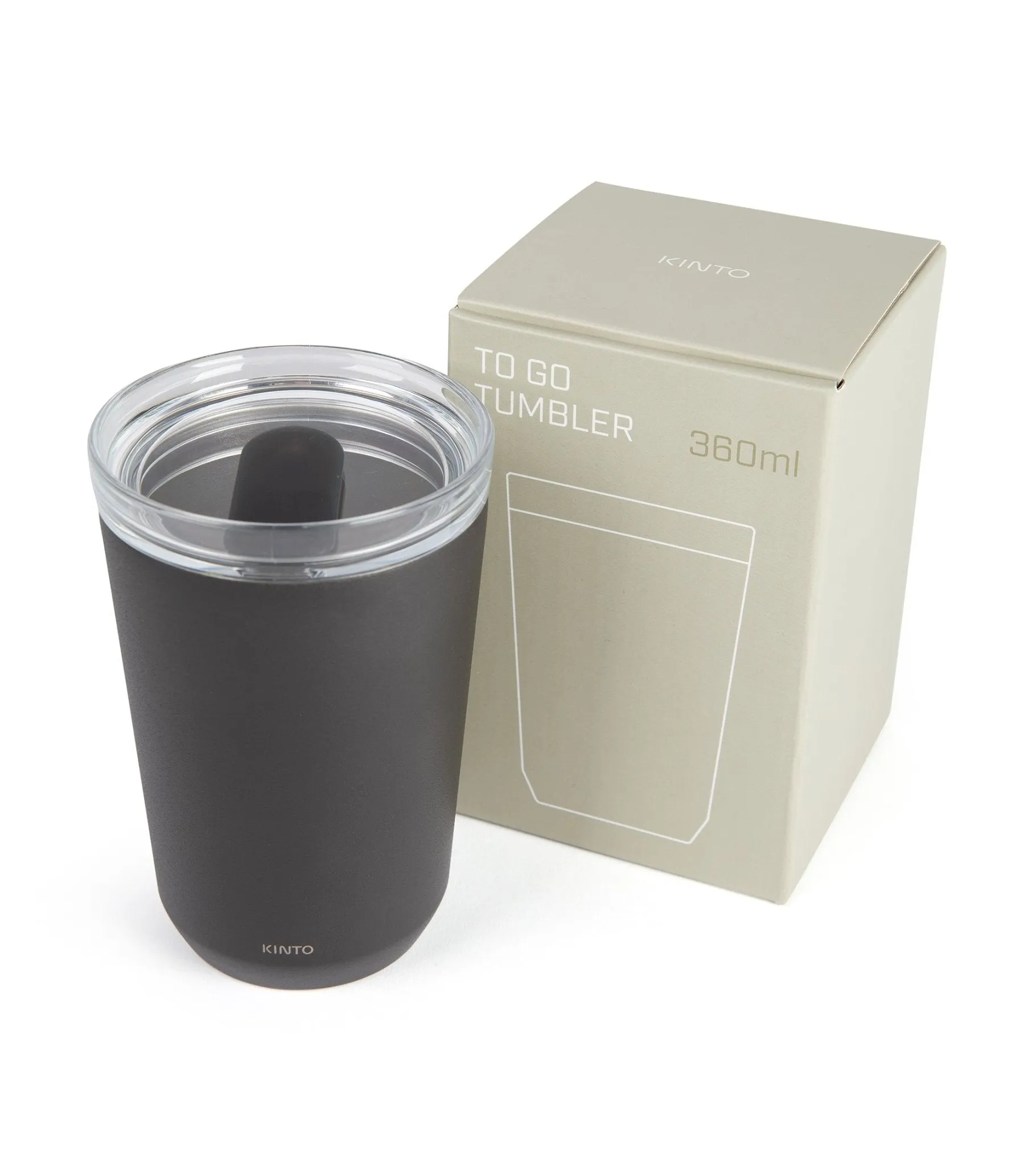 Kinto To Go 360ml Tumbler: Black