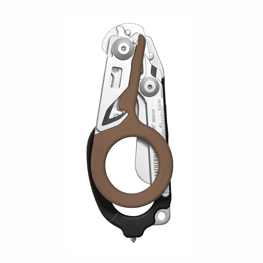 LEATHERMAN RAPTOR RESCUE SHEARS - TAN / BLACK HANDLES