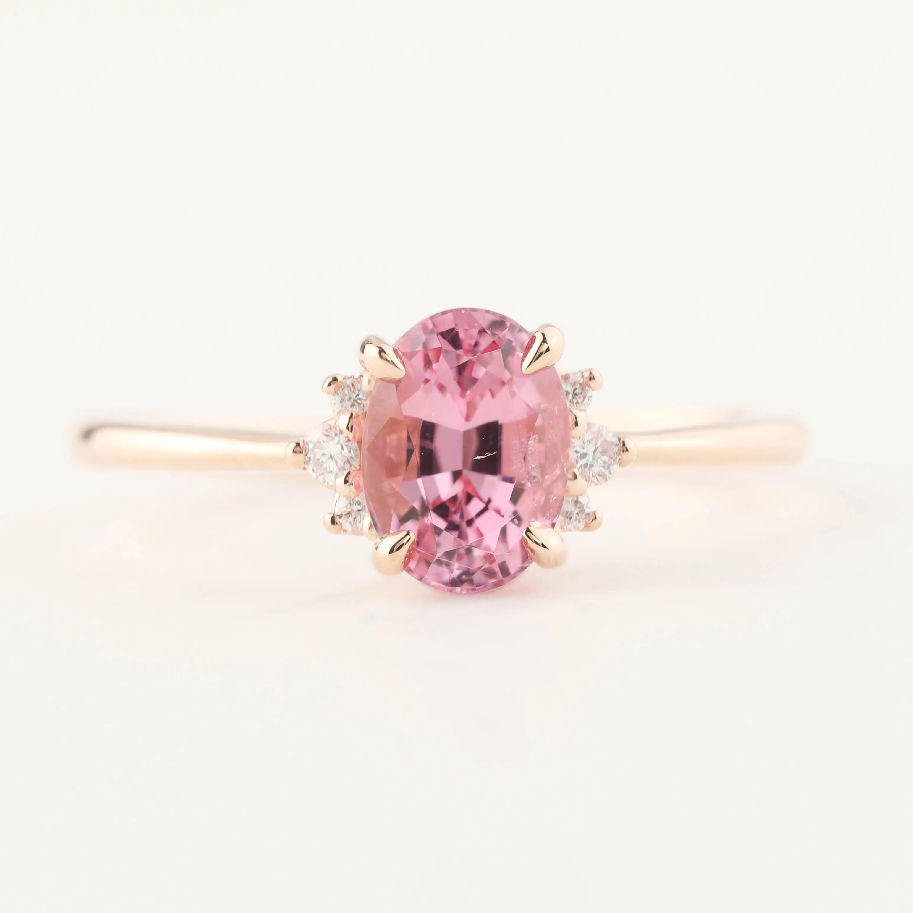 Lena Ring - 1.36ct Pink Spinel, 14k Rose Gold (One of a kind)