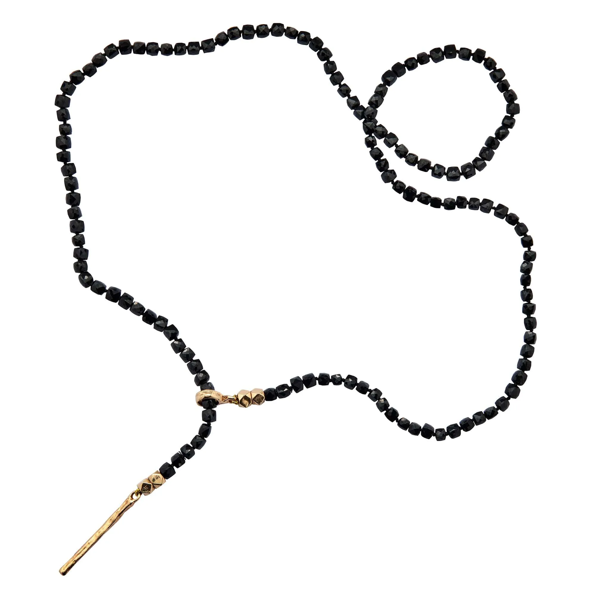 LITHE LARIAT, BLACK SPINEL CUBE