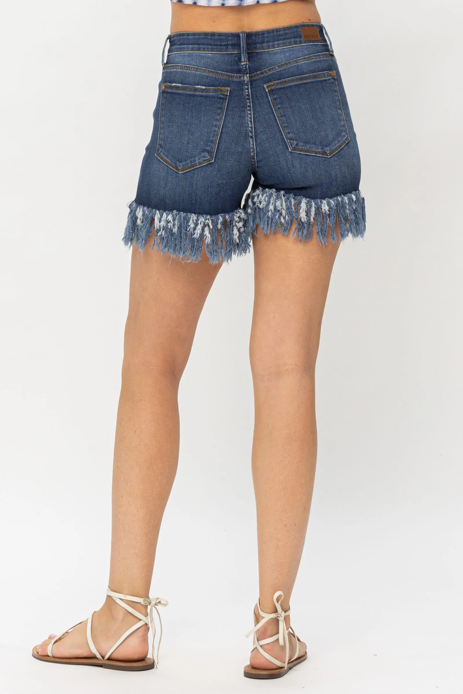 Long Fray Hem Short