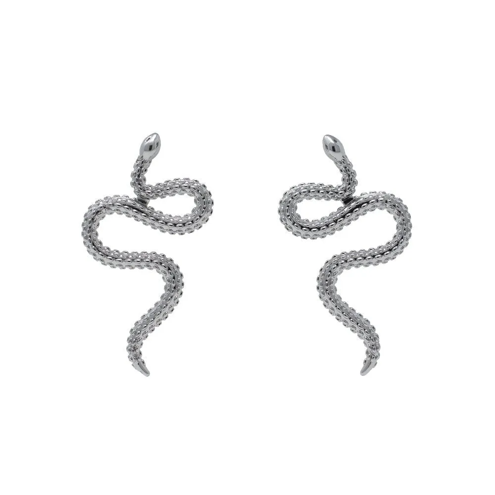 Long Serpent Earrings