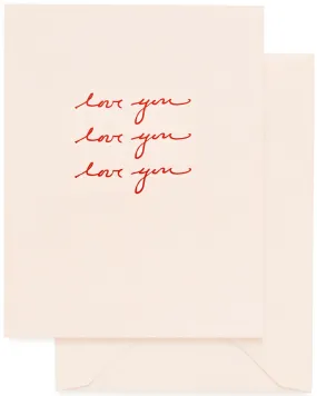 Love You, Pink Card