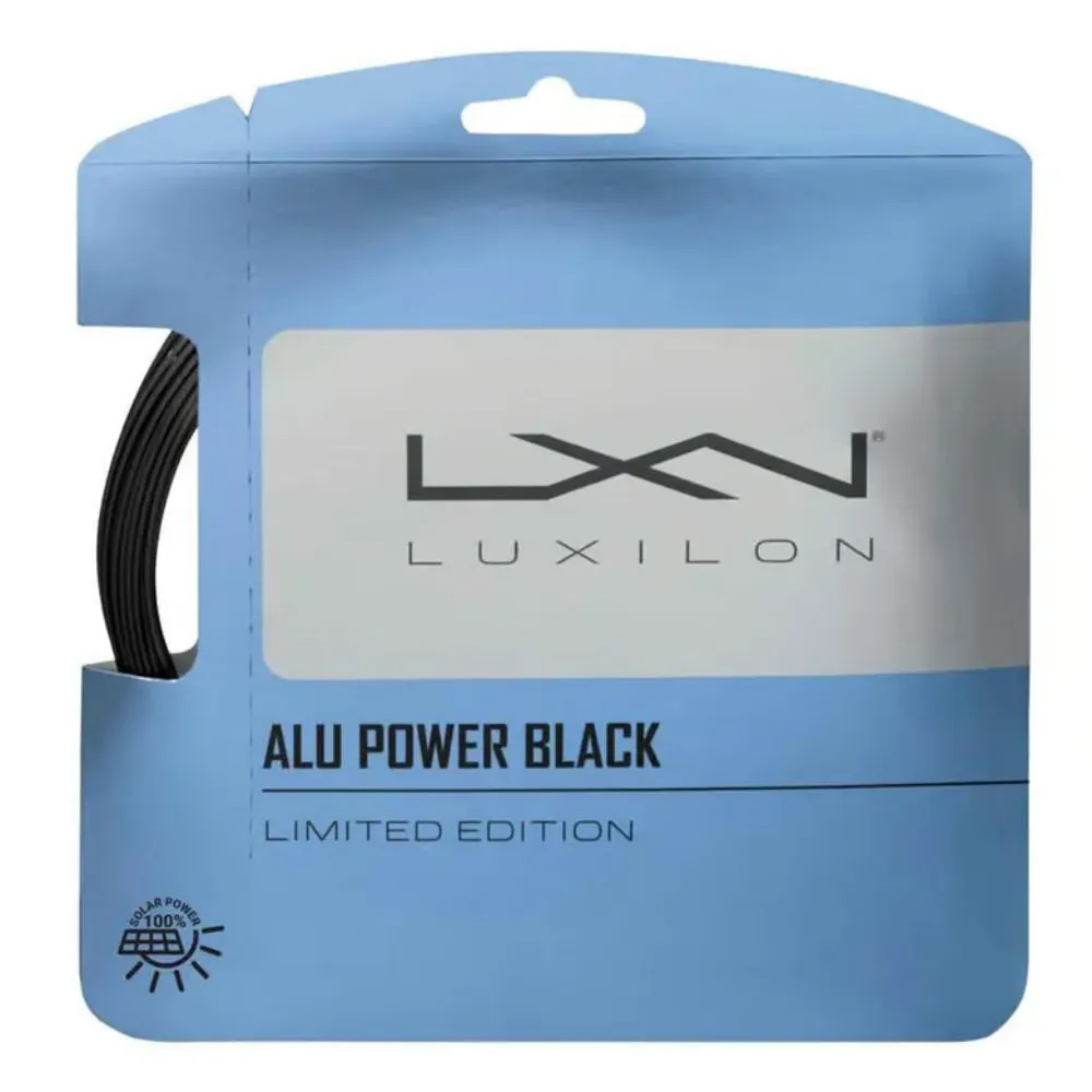 LUXILON ALU Power Limited Edition 2021 Tennis String (Black)