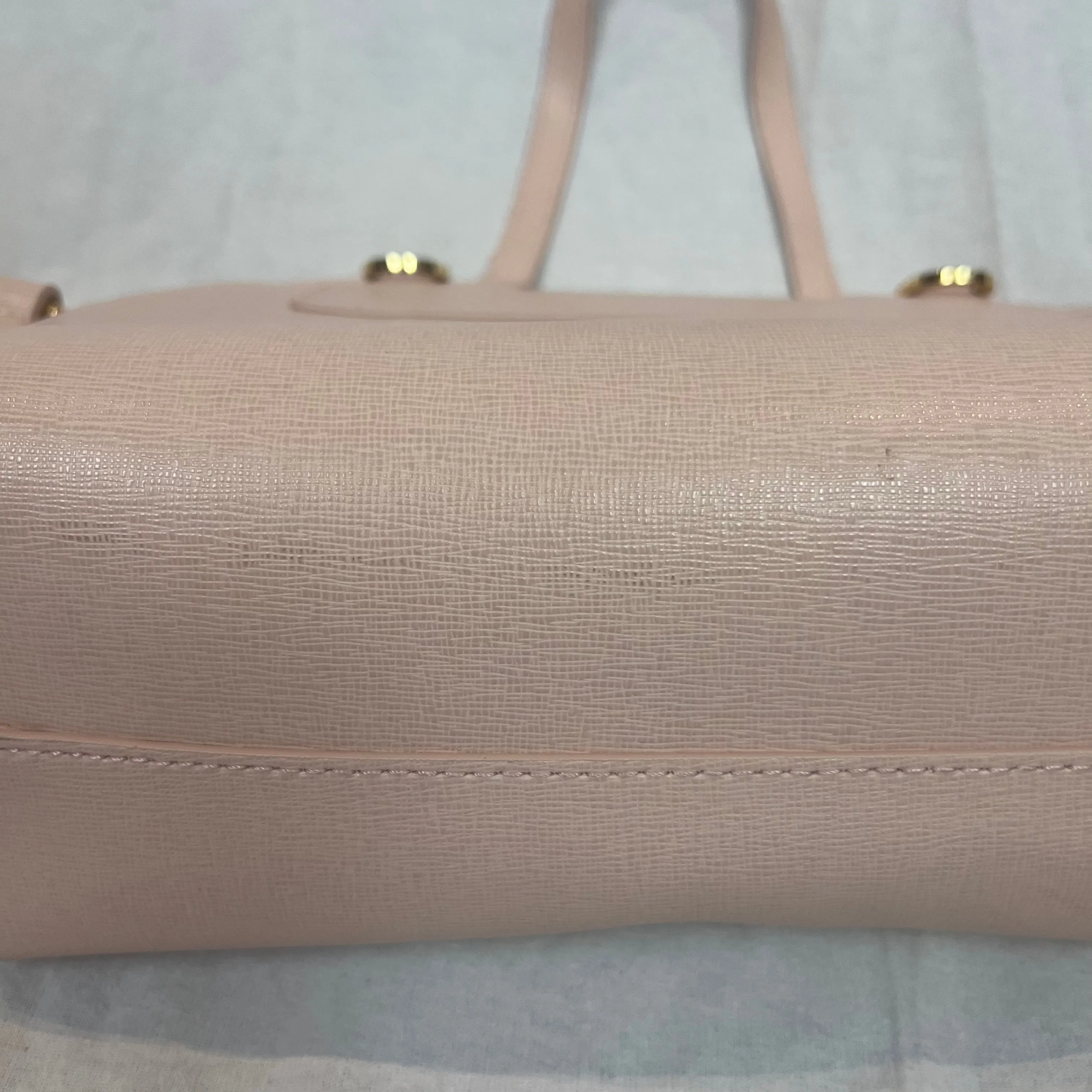 Mansur Gavriel Brand New 695 Powder Pink Saffiano Leather Lady Bag