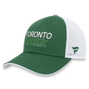 Maple Leafs Fanatics Men's 2024 St. Pats Meshback Adjustable Hat