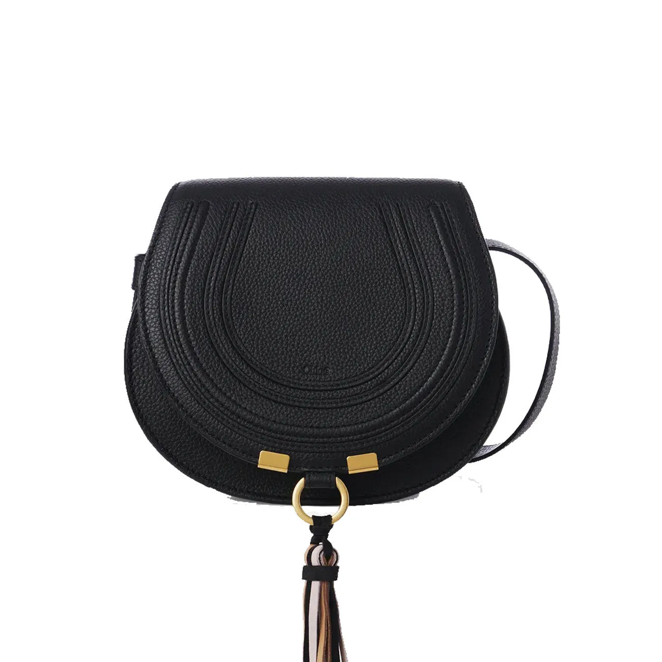 Marcie Mini Satchel Tassel, Black