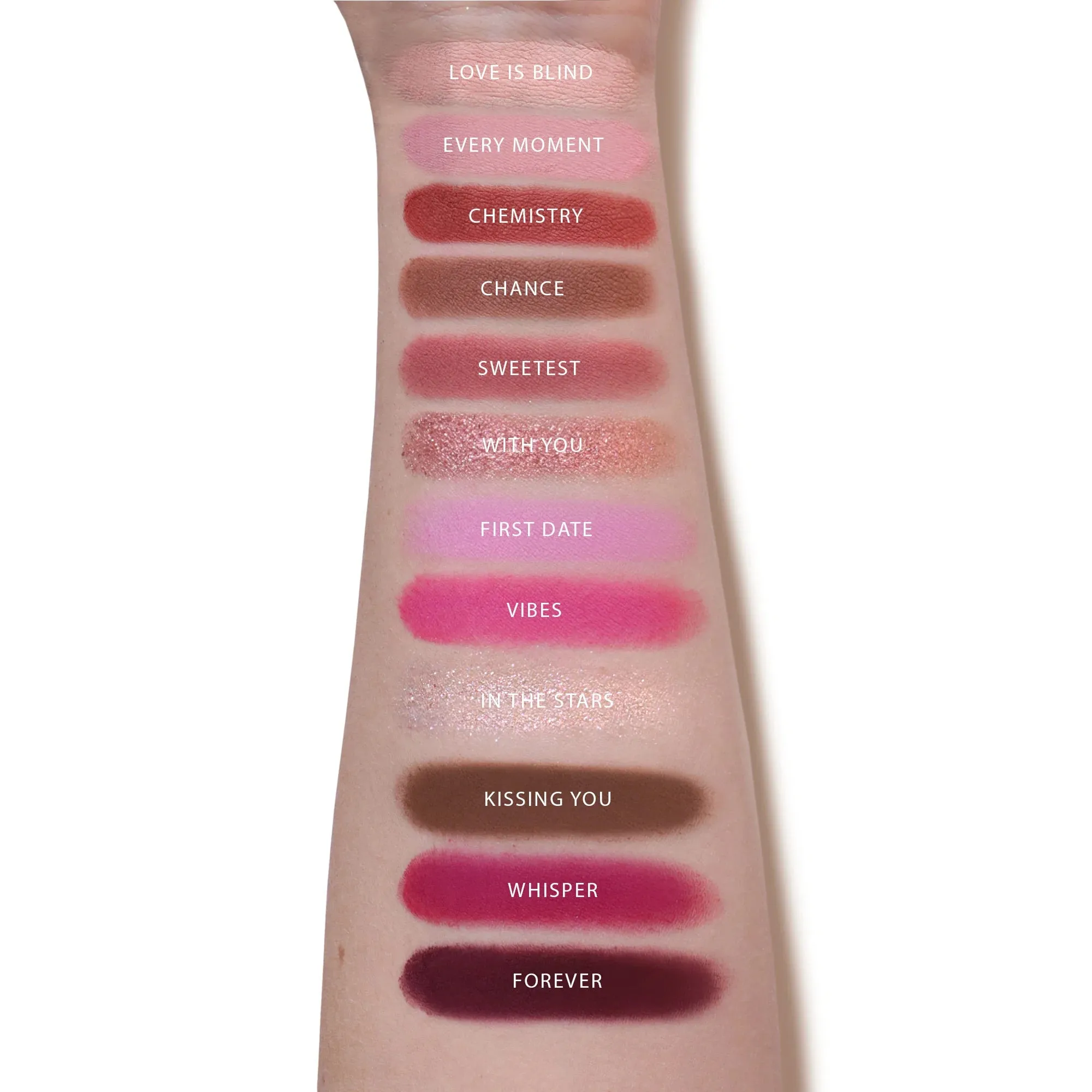 MOIRA Loved By You 12 Color Eyeshadow Palette