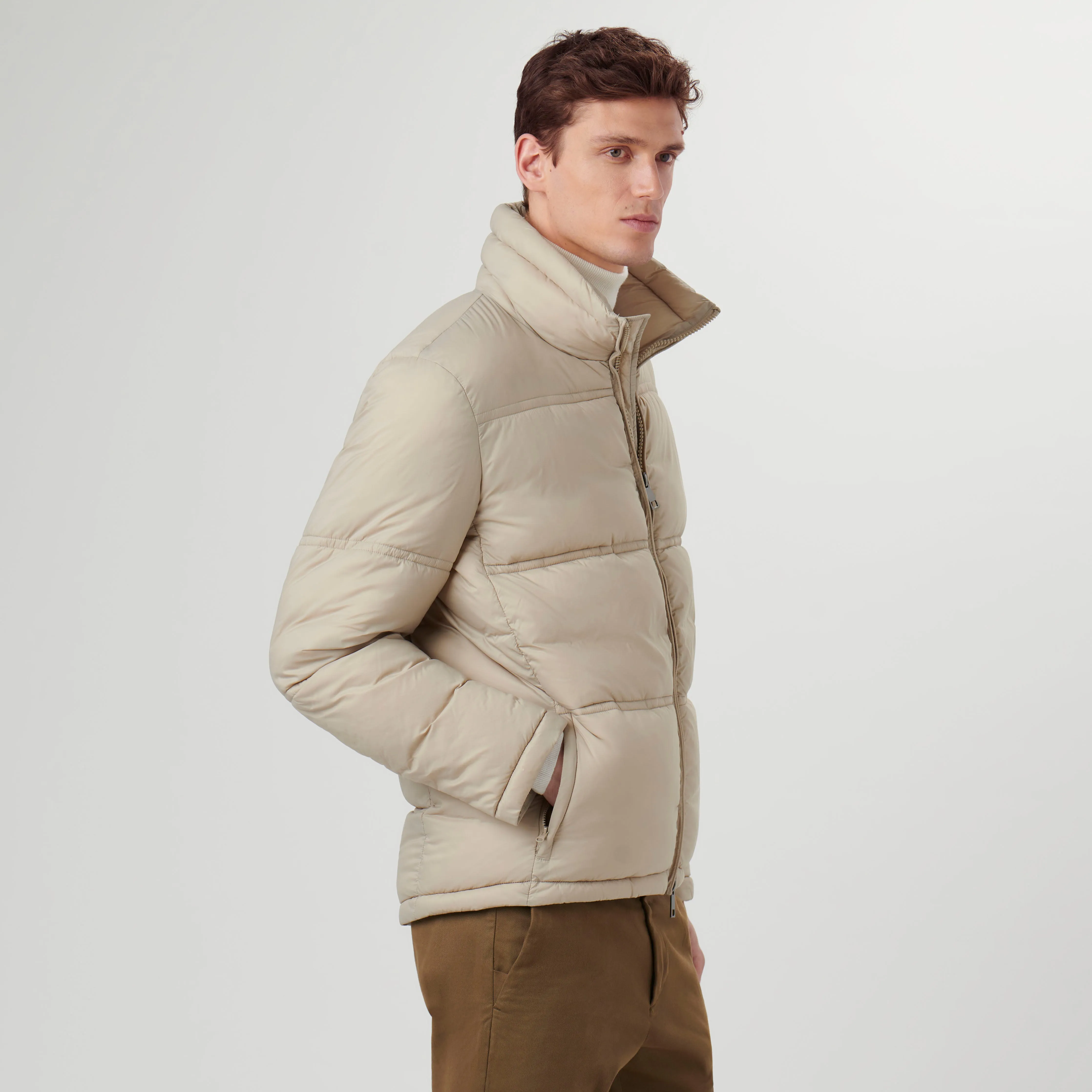 Nylon Puffer Jacket