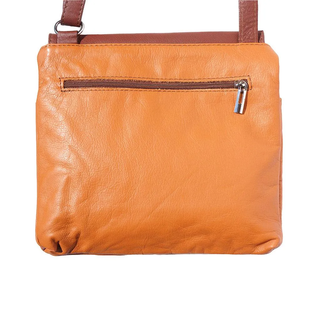 Oriana leather shoulder bag