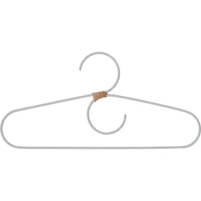 Oyoy Set of 2 Tiny Fuku Hangers, Dusty Blue