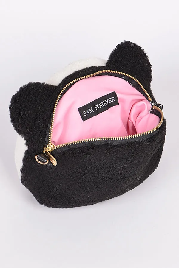 Panda Fur Bag