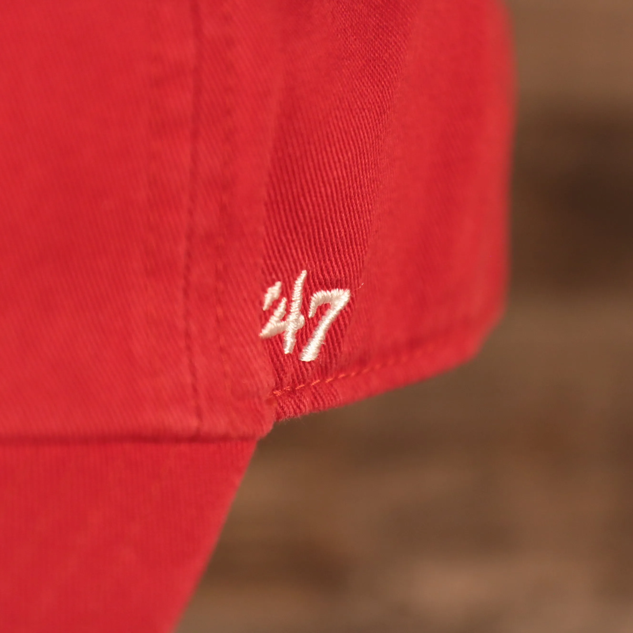 Philadelphia 76ers Red Adjustable Dad Hat