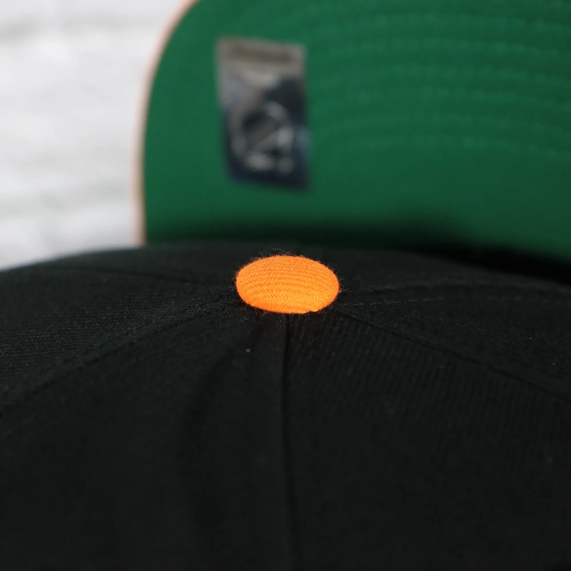 Philadelphia Flyers NHL Team 2 Tone 2.0 Green bottom | Black/Orange Snapback Hat