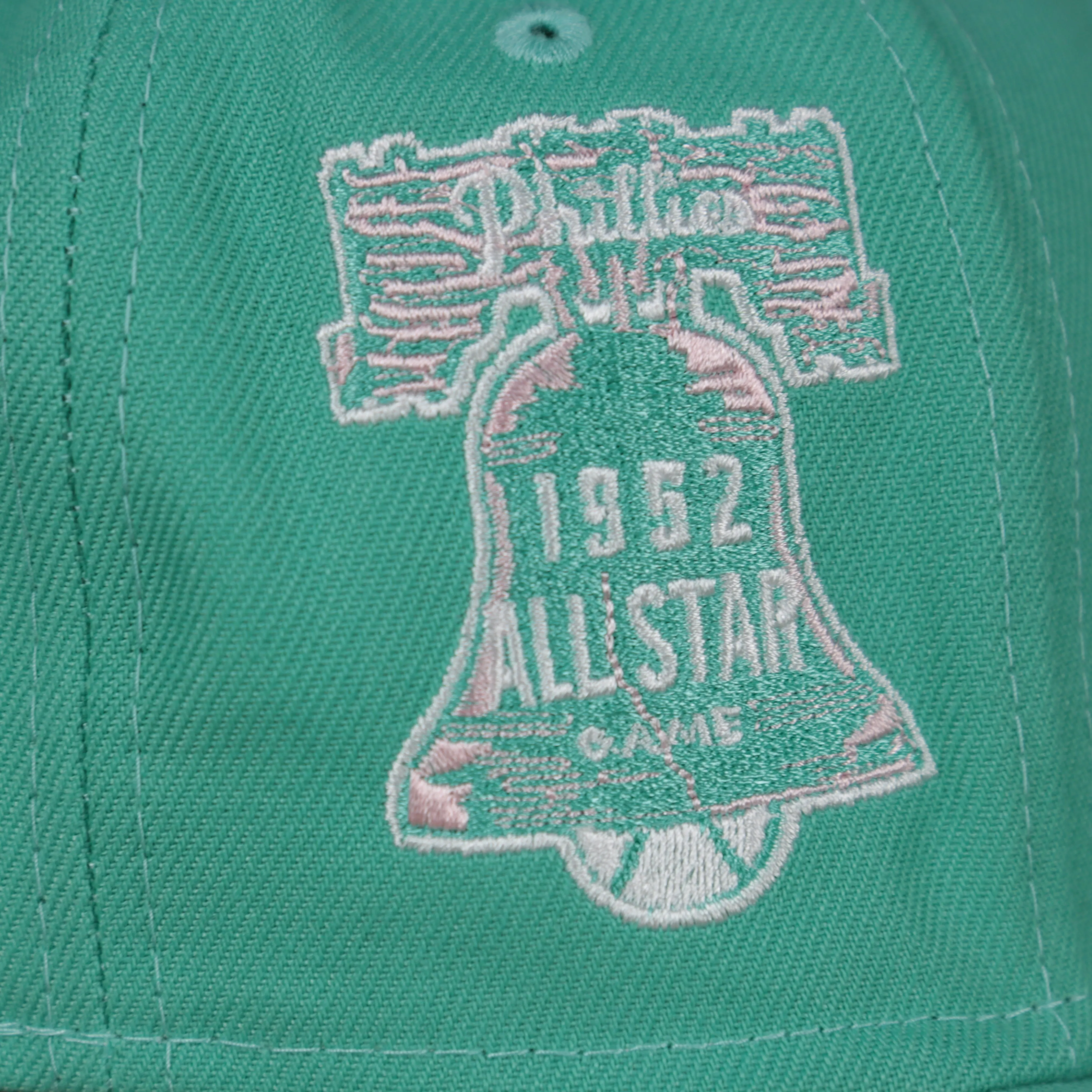 Philadelphia Phillies 1952 All Star Game Side Patch Pink Bottom 59Fifty Fitted Cap | Mint