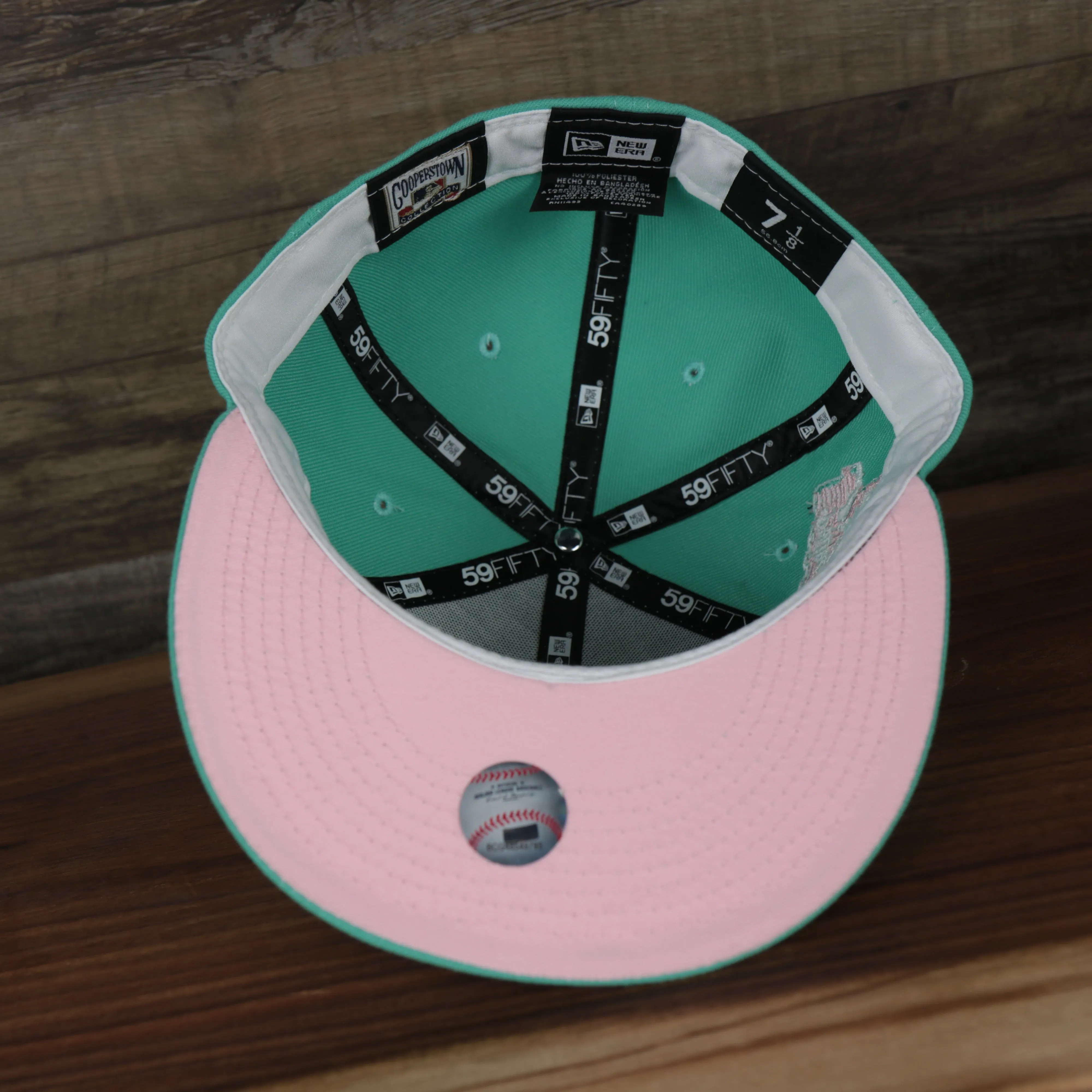 Philadelphia Phillies 1952 All Star Game Side Patch Pink Bottom 59Fifty Fitted Cap | Mint