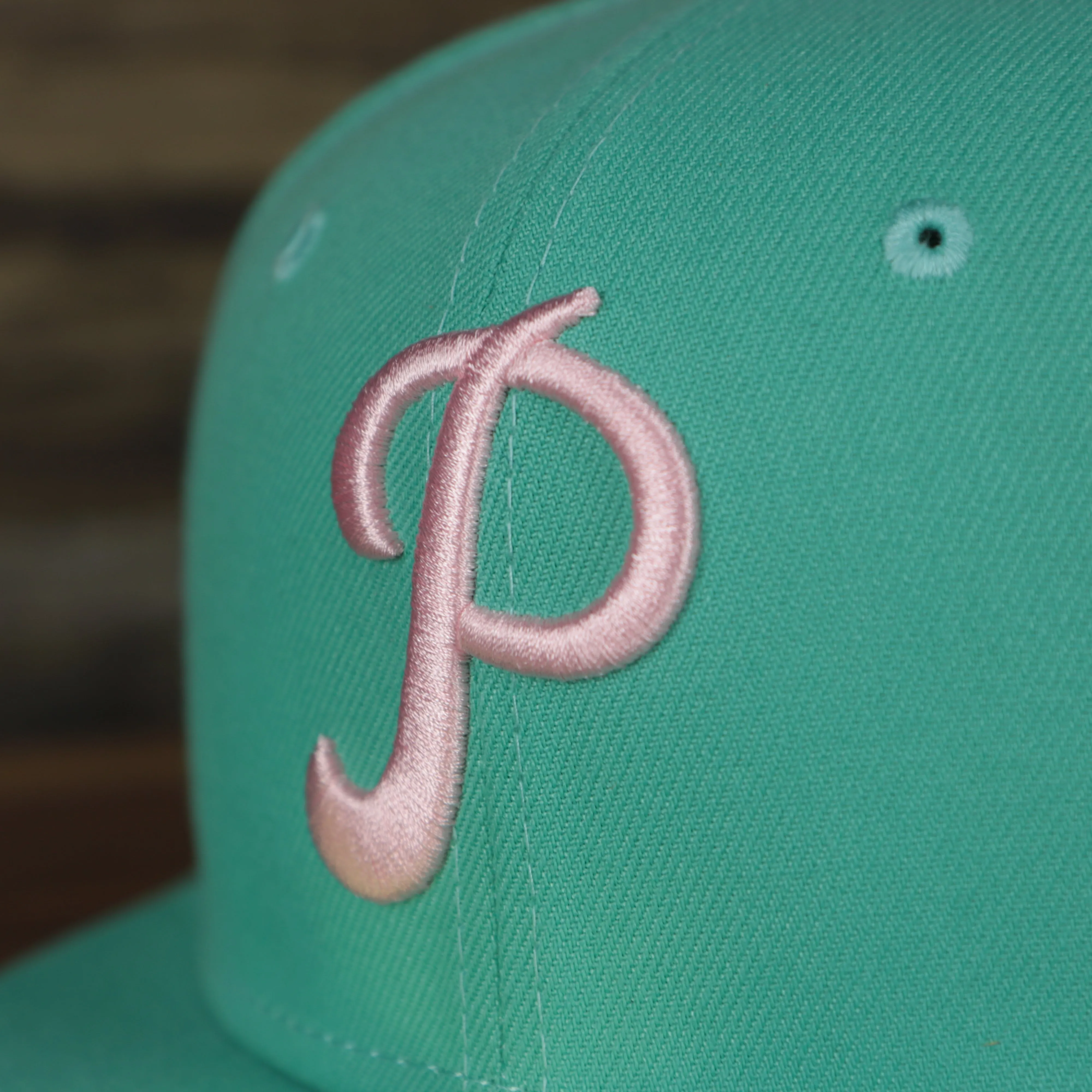 Philadelphia Phillies 1952 All Star Game Side Patch Pink Bottom 59Fifty Fitted Cap | Mint