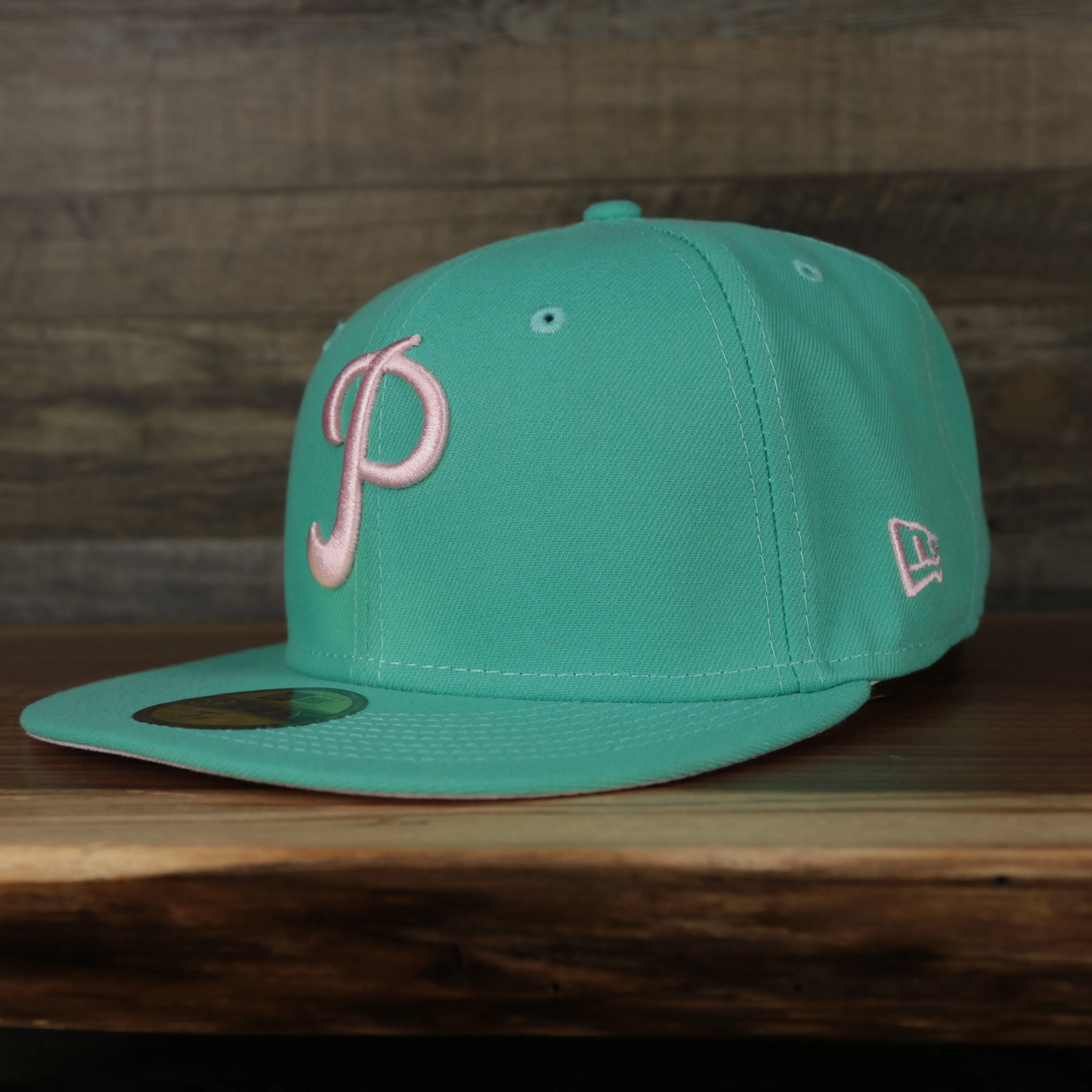 Philadelphia Phillies 1952 All Star Game Side Patch Pink Bottom 59Fifty Fitted Cap | Mint