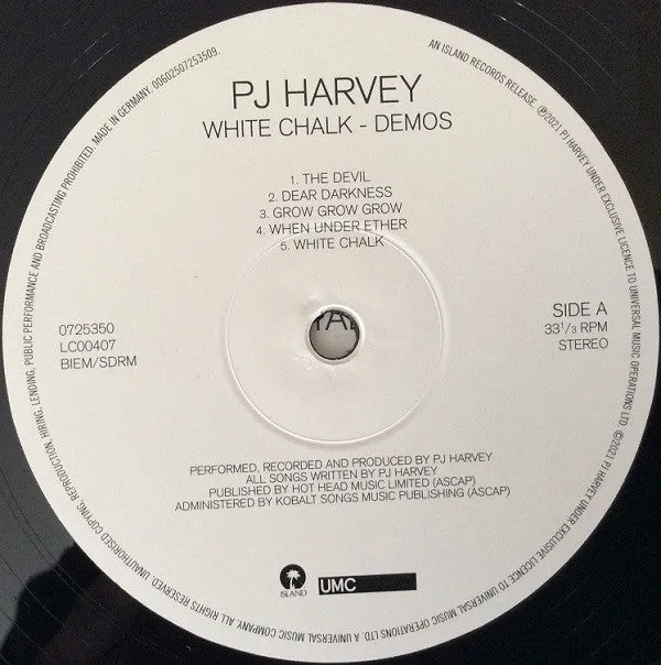 PJ Harvey ~ White Chalk - Demos