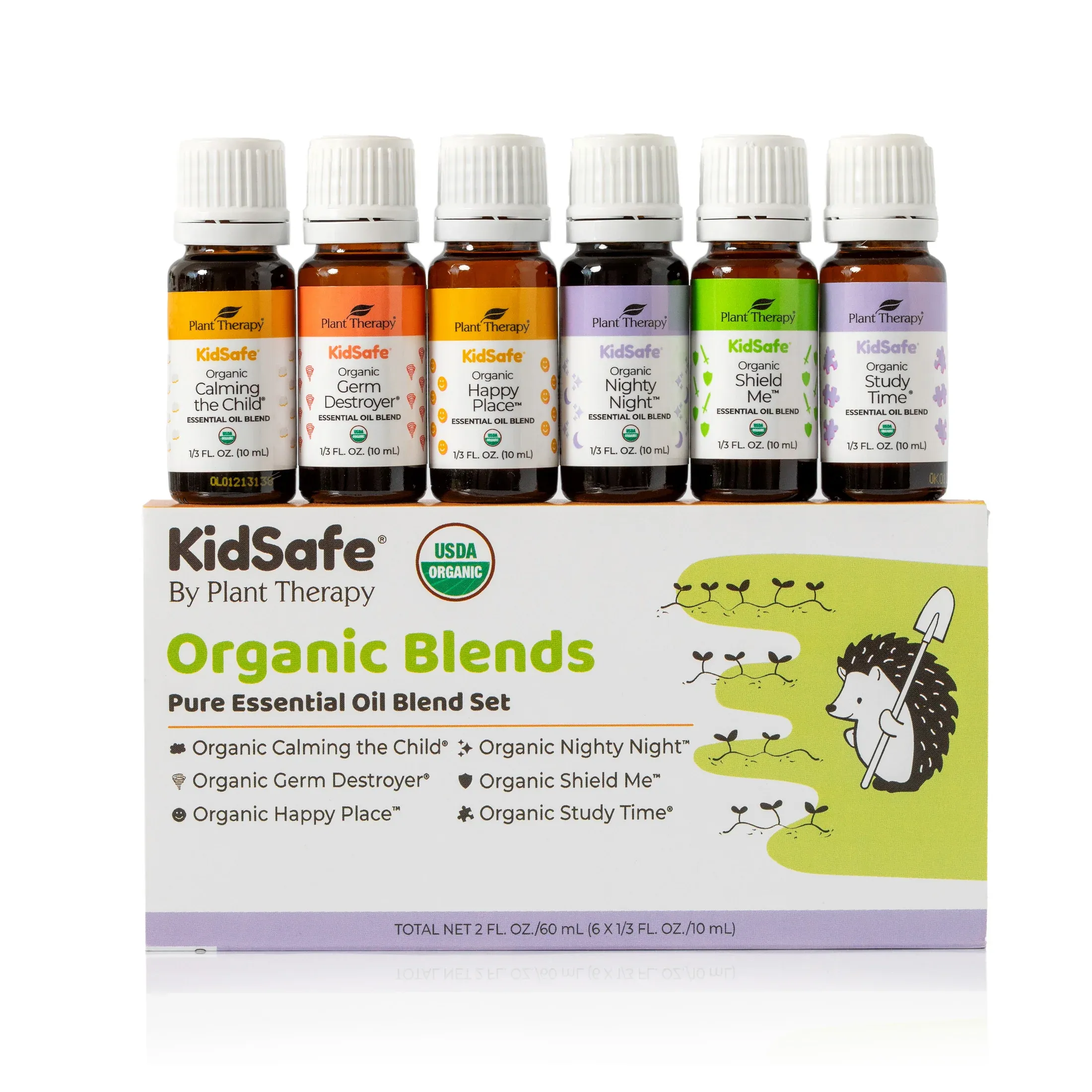 Plant Therapy KidSafe Organic Blends Set