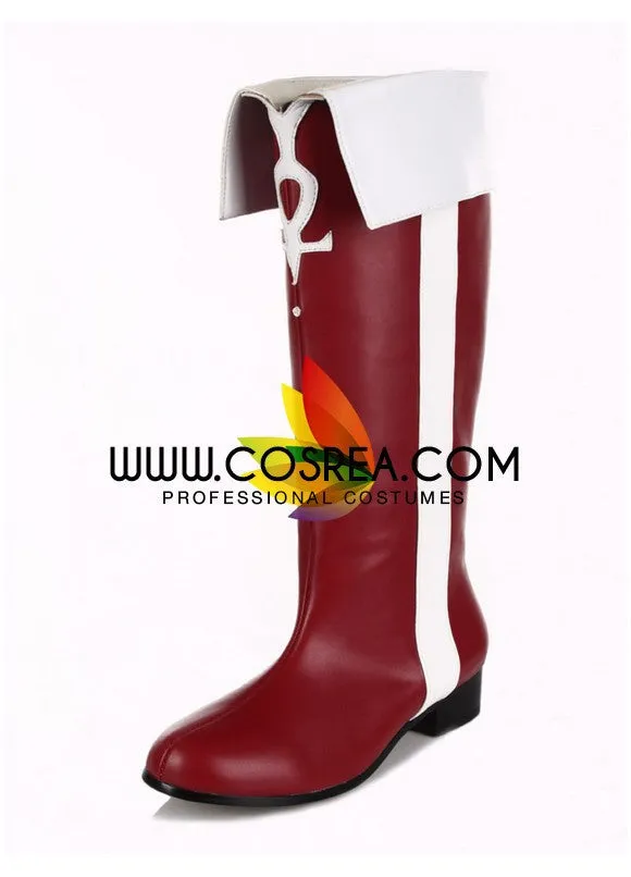 Puella Magi Madoka Magica Kyoko Sakura Cosplay Shoes