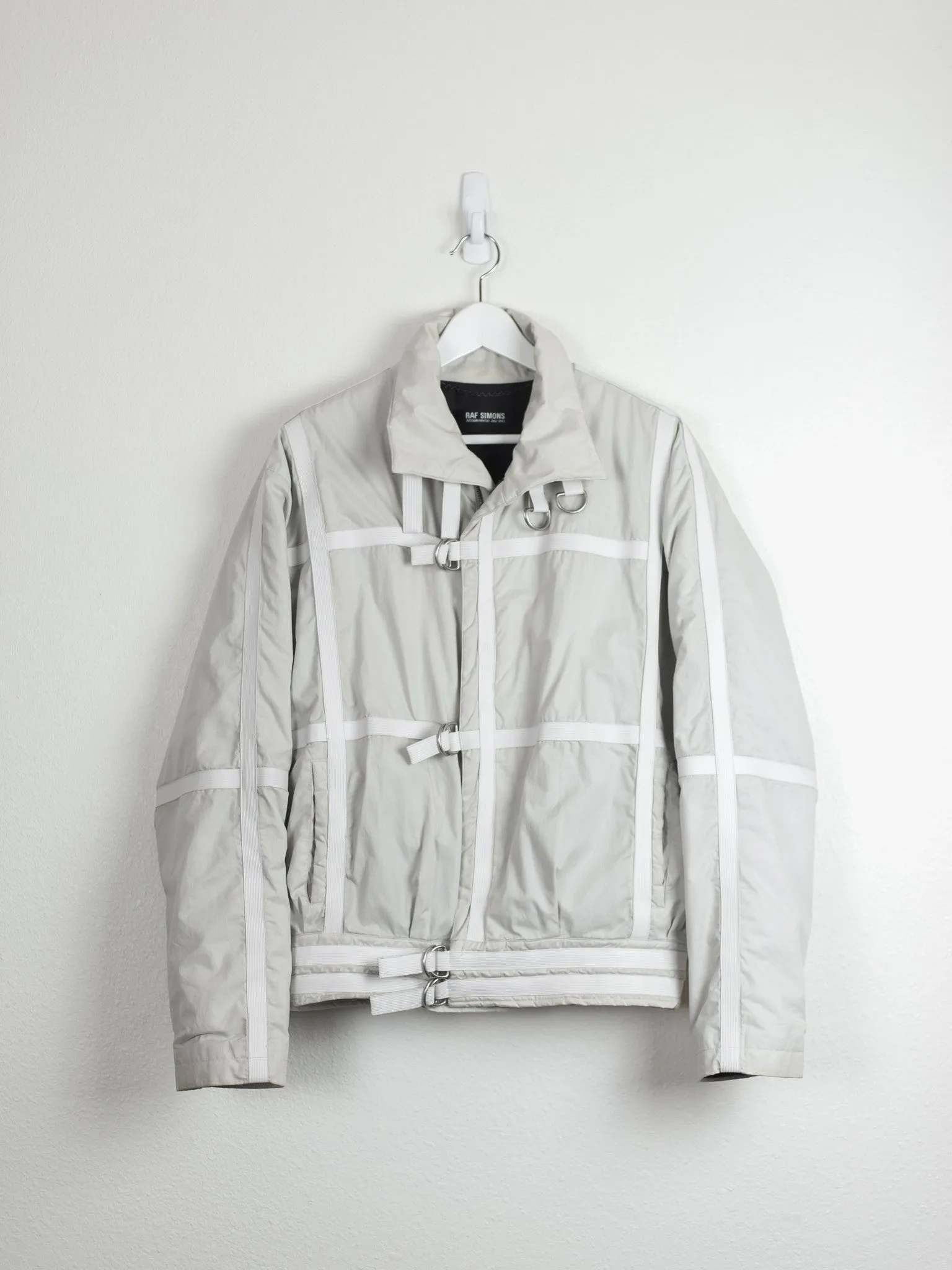 Raf Simons AW02 Bondage Panel Bomber