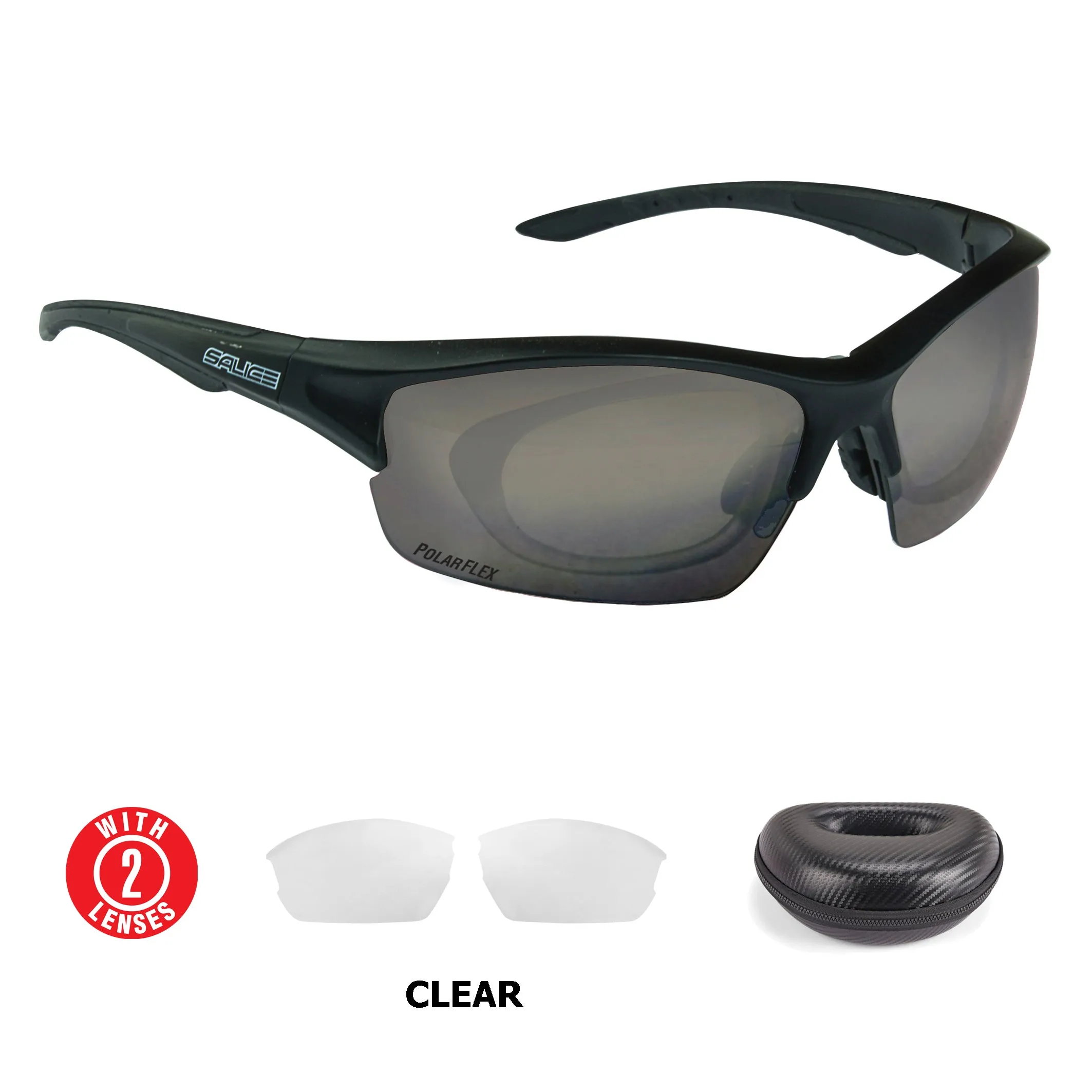 Salice 838 P Polarised Black