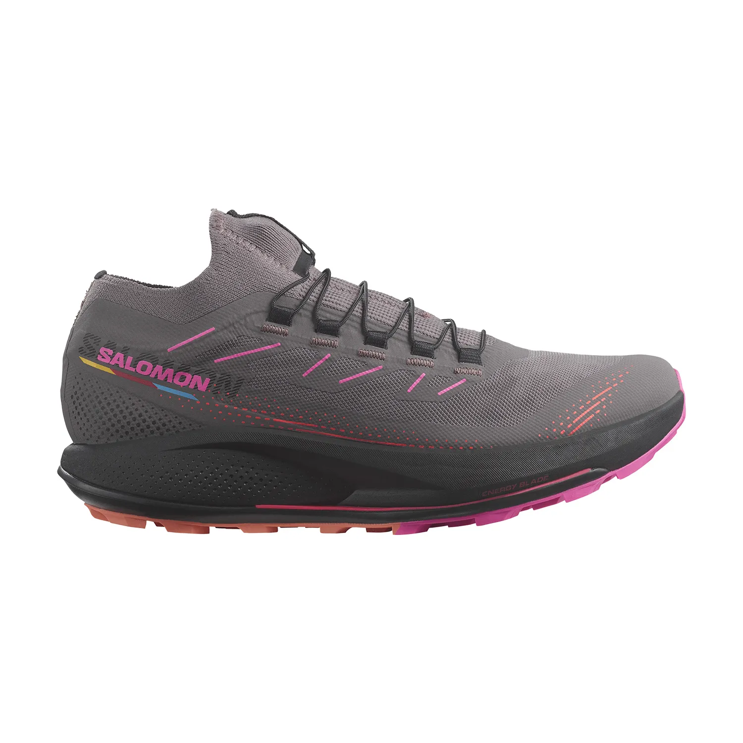 Salomon Pulsar Trail Pro 2  Plum Kitten/Black/Pink Glo