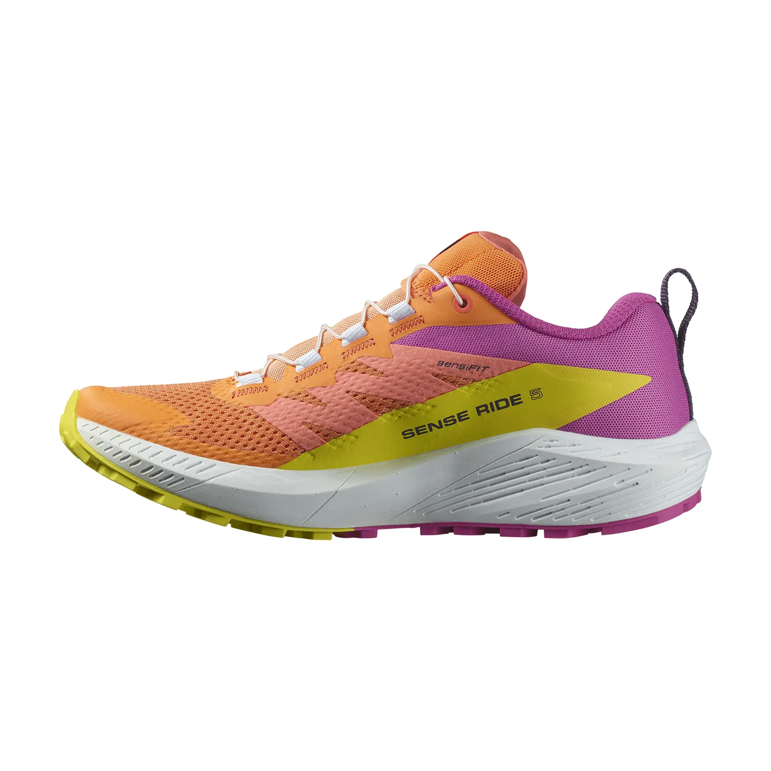 Salomon Sense Ride 5  Bird Of Paradise/White/Sulphur Spring