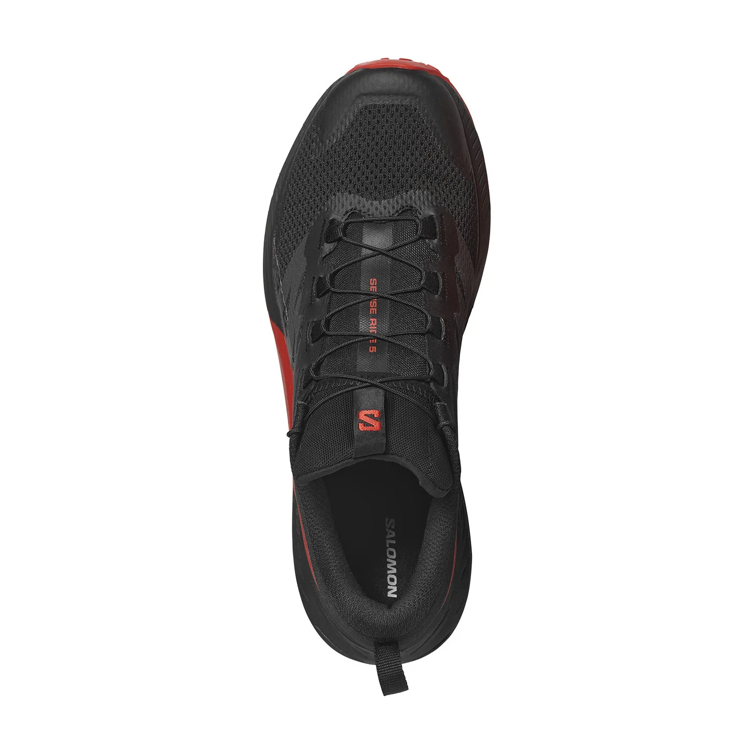 Salomon Sense Ride 5  Black/Fiery Red/Black