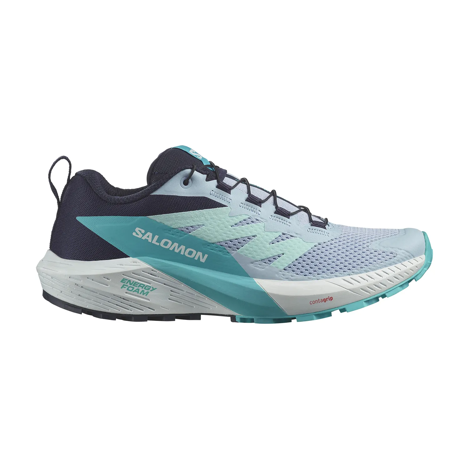 Salomon Sense Ride 5  Cashmere Blue/Carbon/Peacock Blue