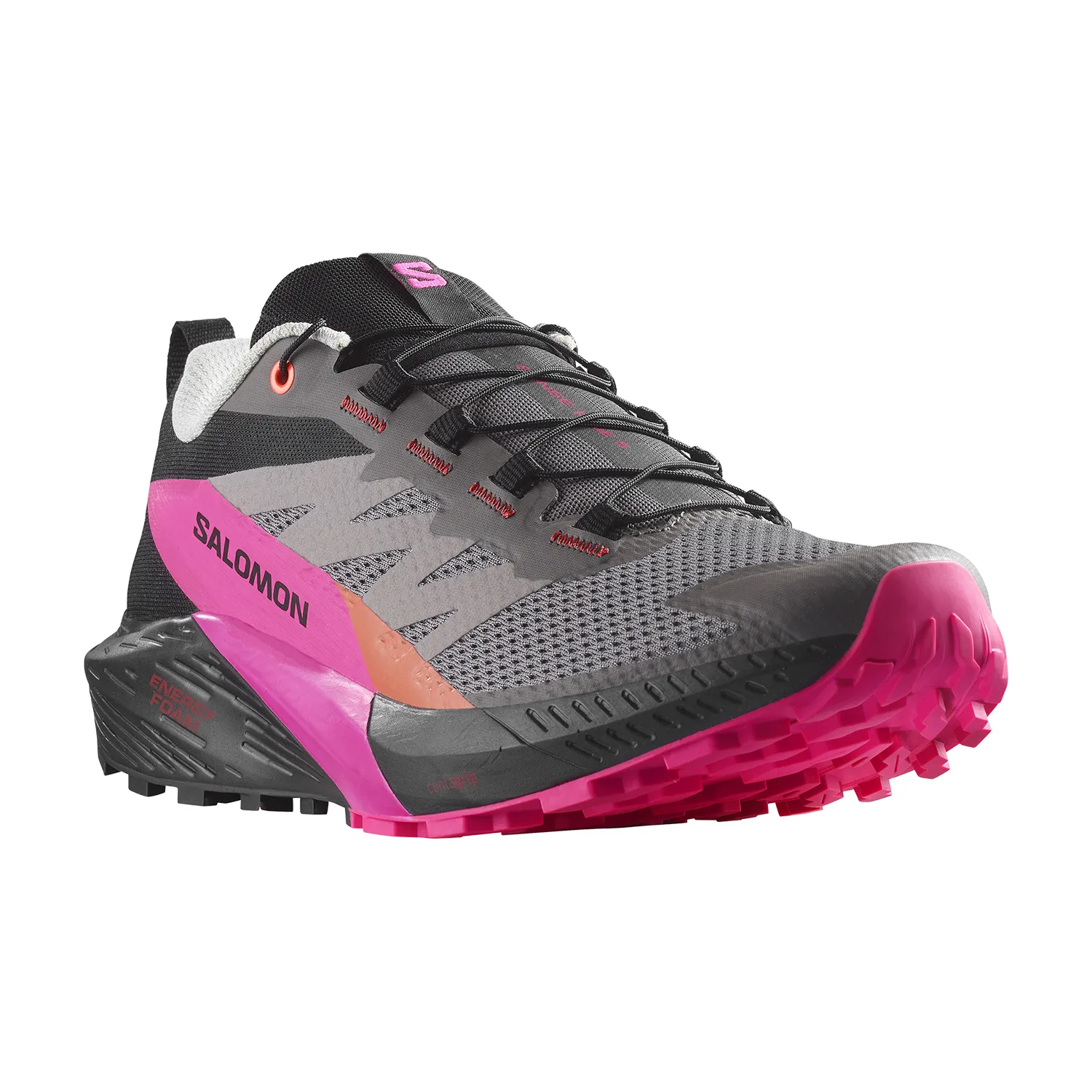 Salomon Sense Ride 5  Plum Kitten/Black/Pink Glo