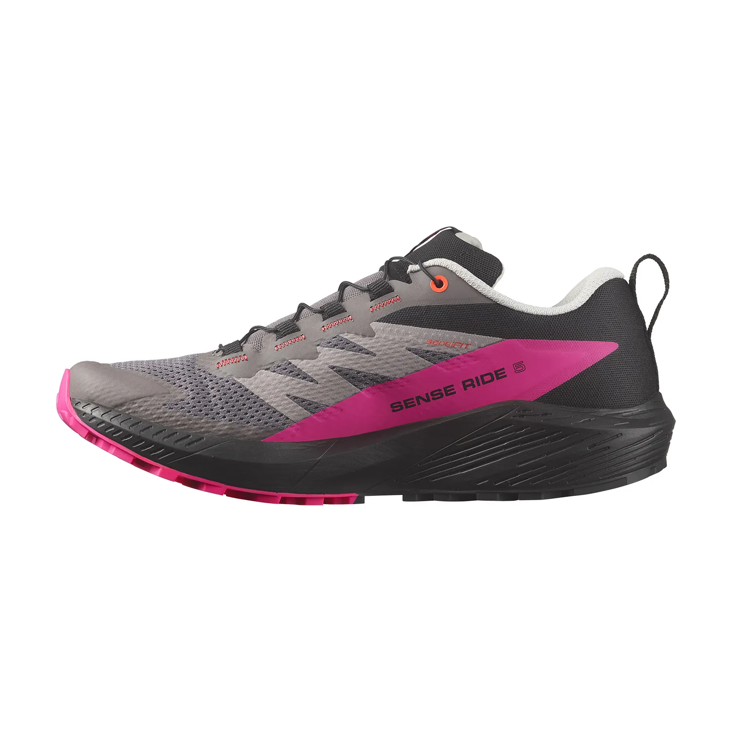 Salomon Sense Ride 5  Plum Kitten/Black/Pink Glo