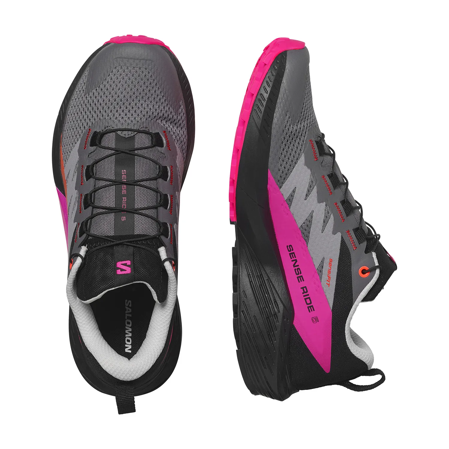 Salomon Sense Ride 5  Plum/Kitten/Black/Pink Glo