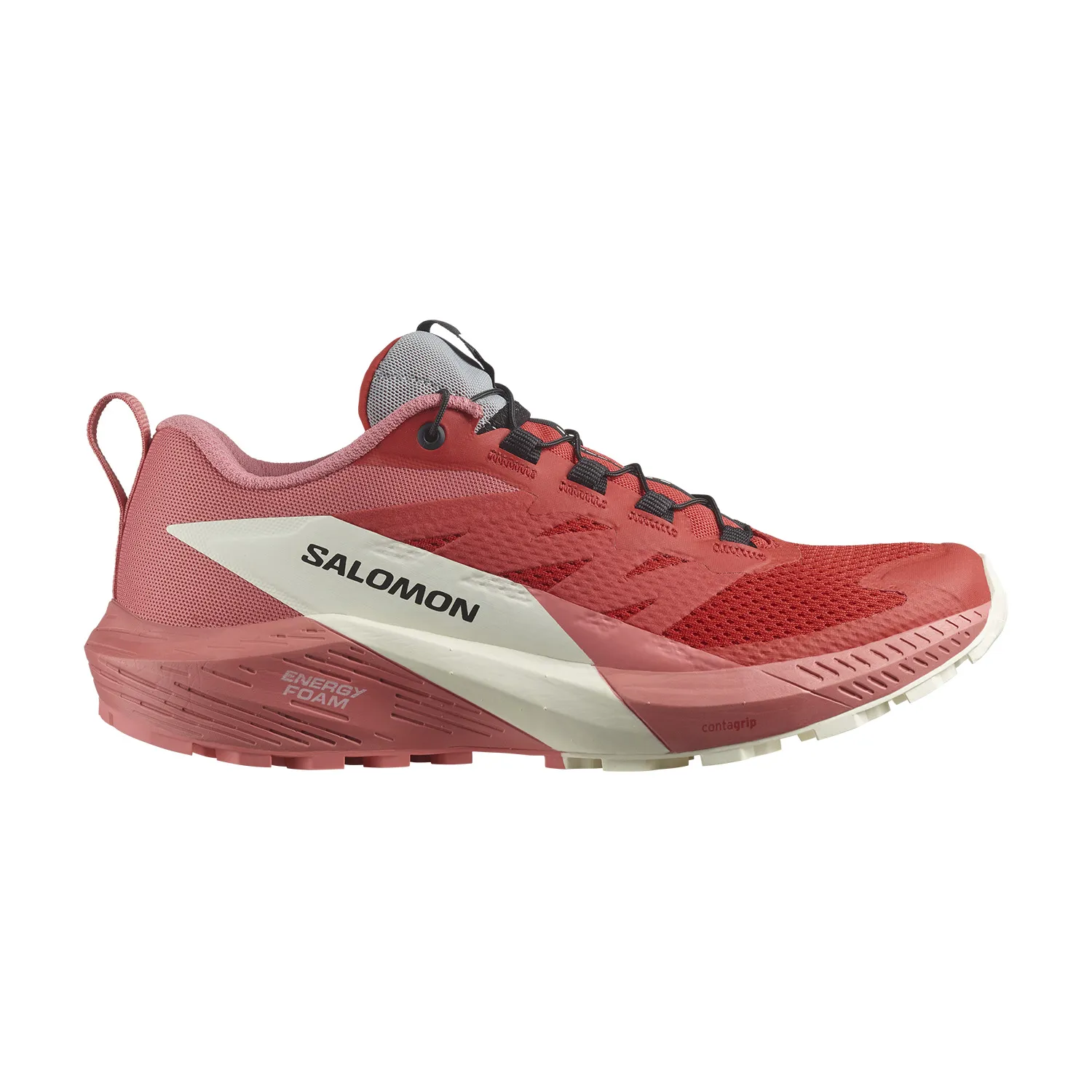 Salomon Sense Ride 5  Tea Rose/Fiery Red/Vanilla Ice