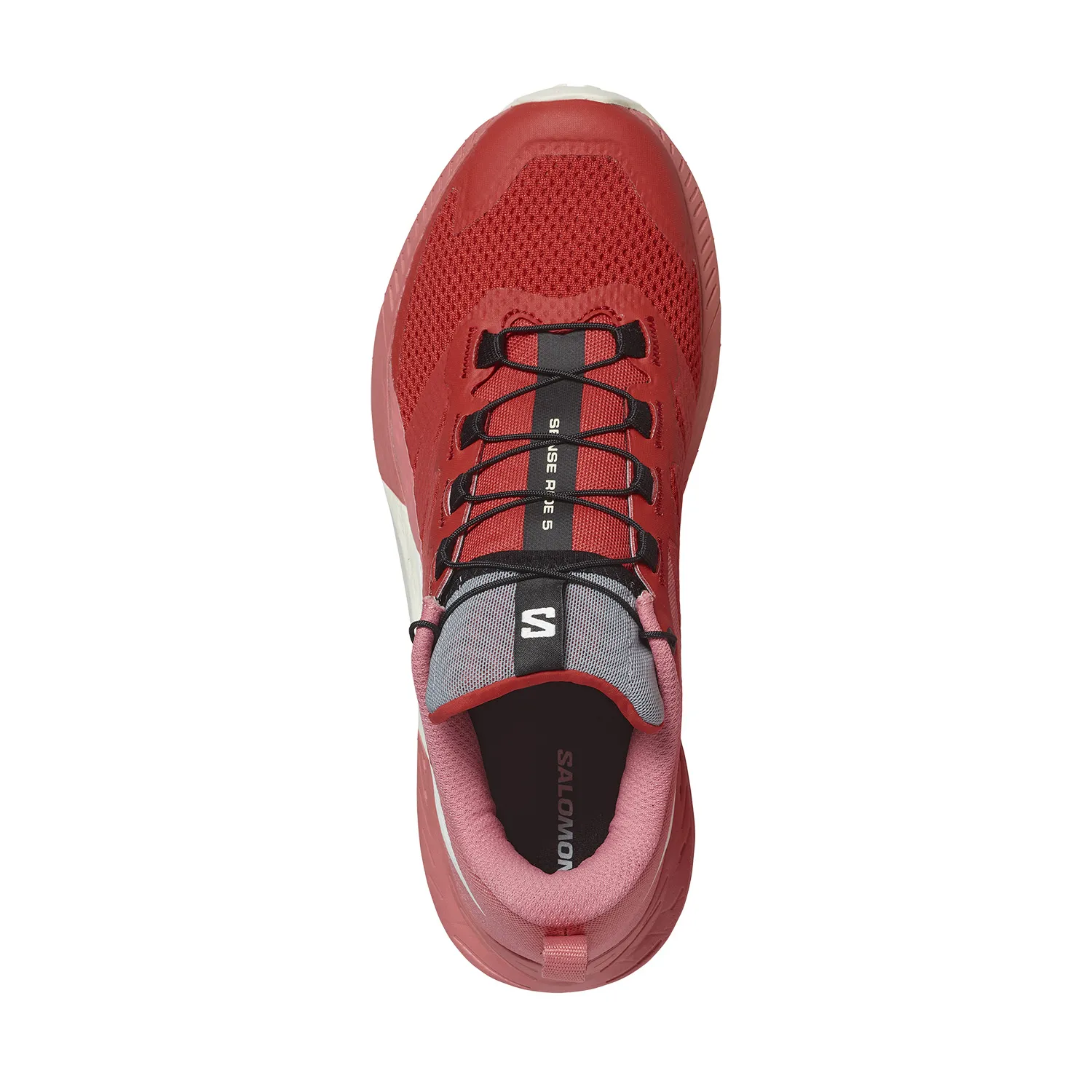 Salomon Sense Ride 5  Tea Rose/Fiery Red/Vanilla Ice