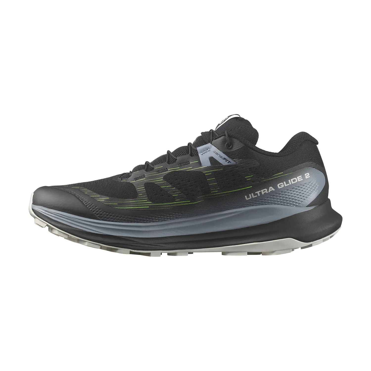 Salomon Ultra Glide 2  Black/Flint Stone/Green Gecko