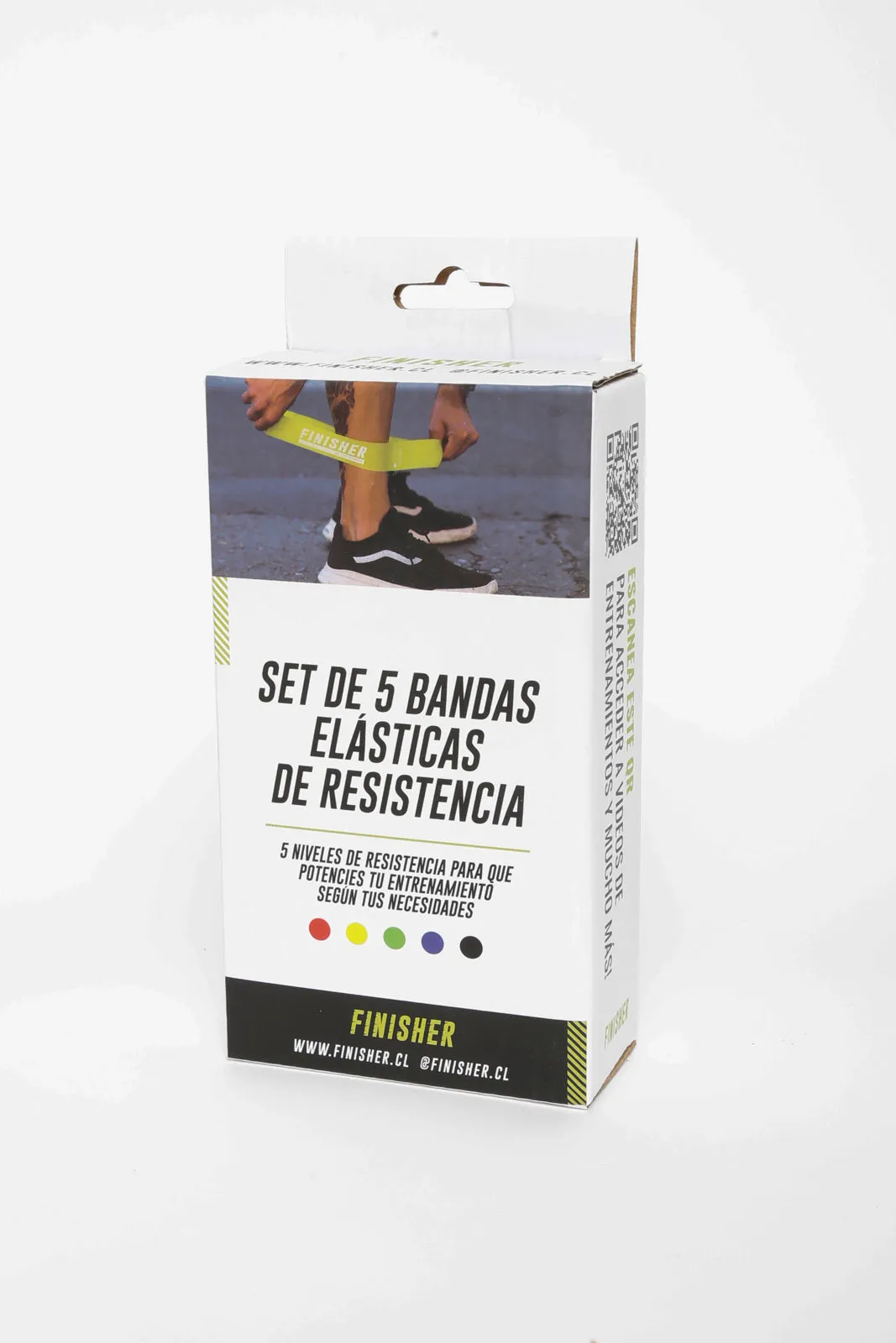 Set de 5 Bandas Loop de Resistencia Finisher