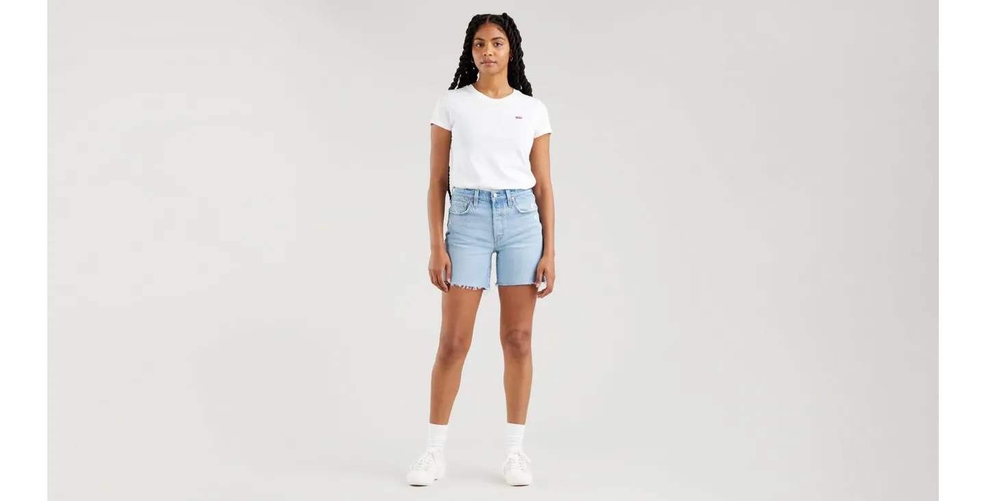 SHORT LEVI'S 501 MI-CUISSE FEMME