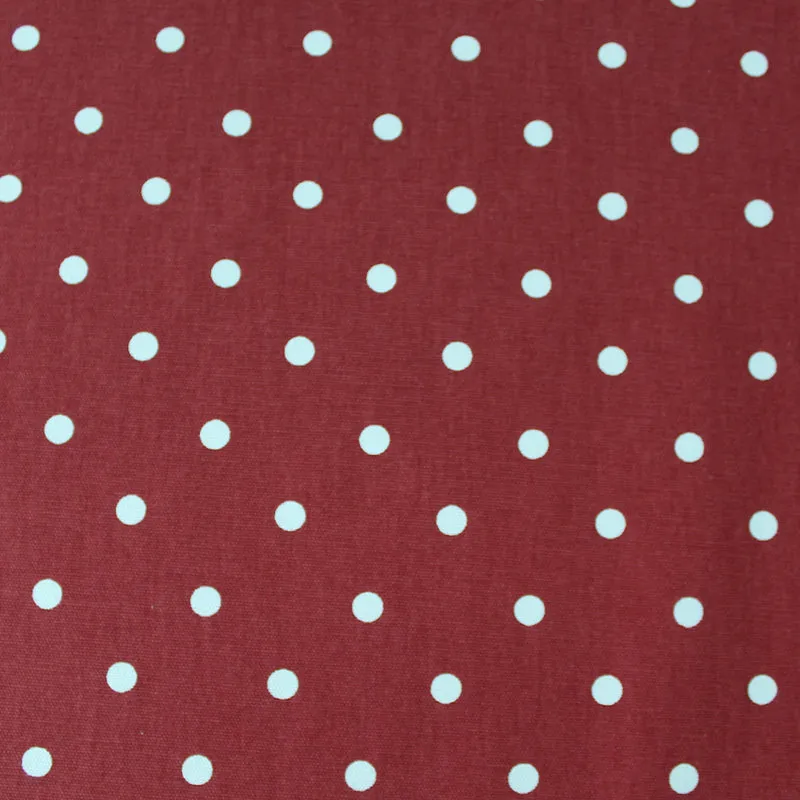 SPOTS HOME FURNISHING FABRIC - Red