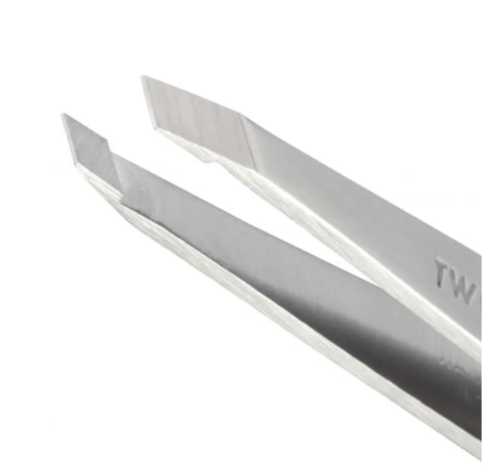 Stainless Steel Slant Tweezer