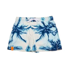 SWIM PANT LANDSCAPE Man Light blue