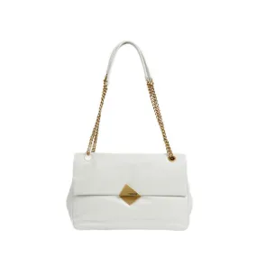 SX8028WHT Shoulder Bags - White