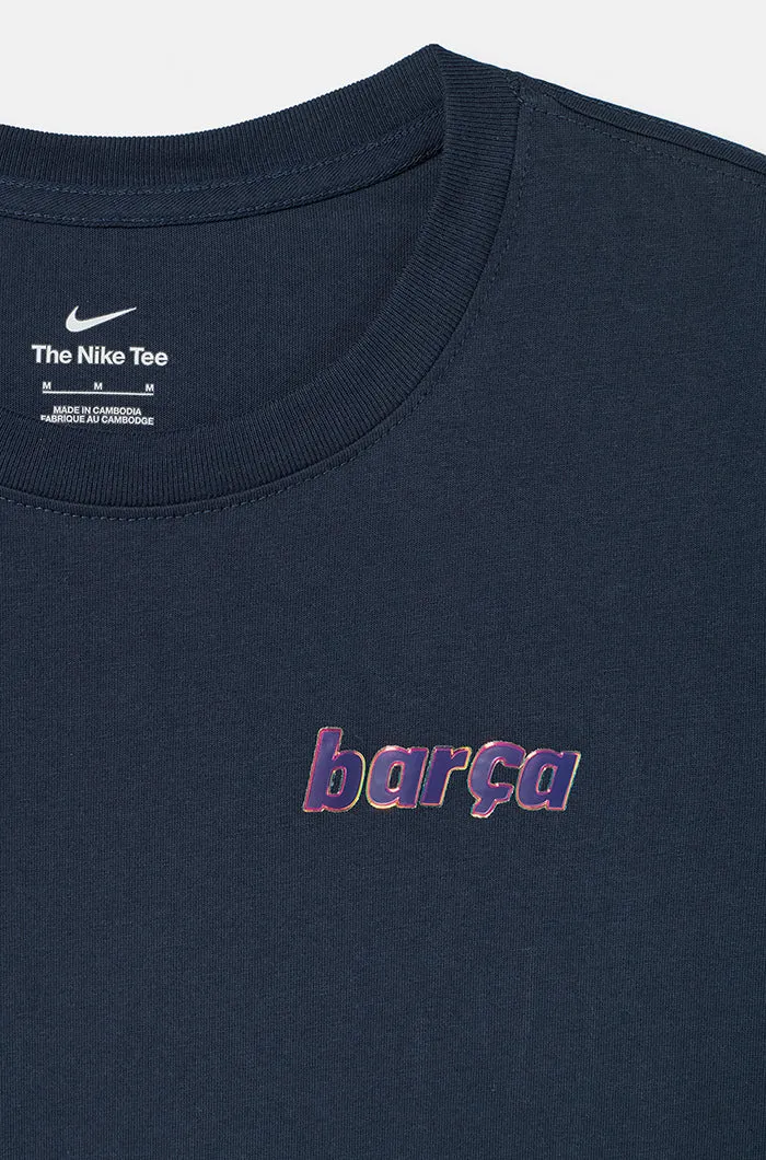 T-shirt navy blue Bara Nike - Women