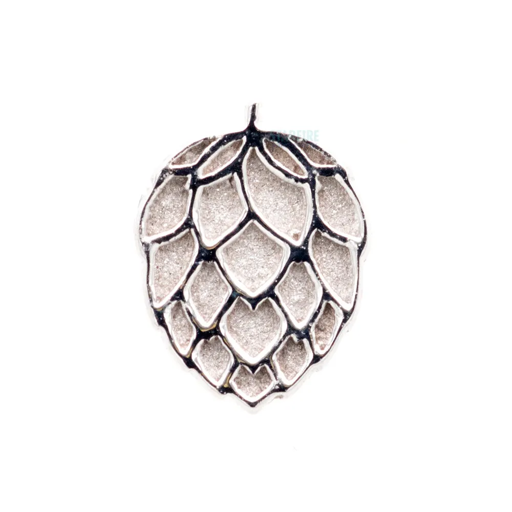 threadless: Hops Pin in Gold