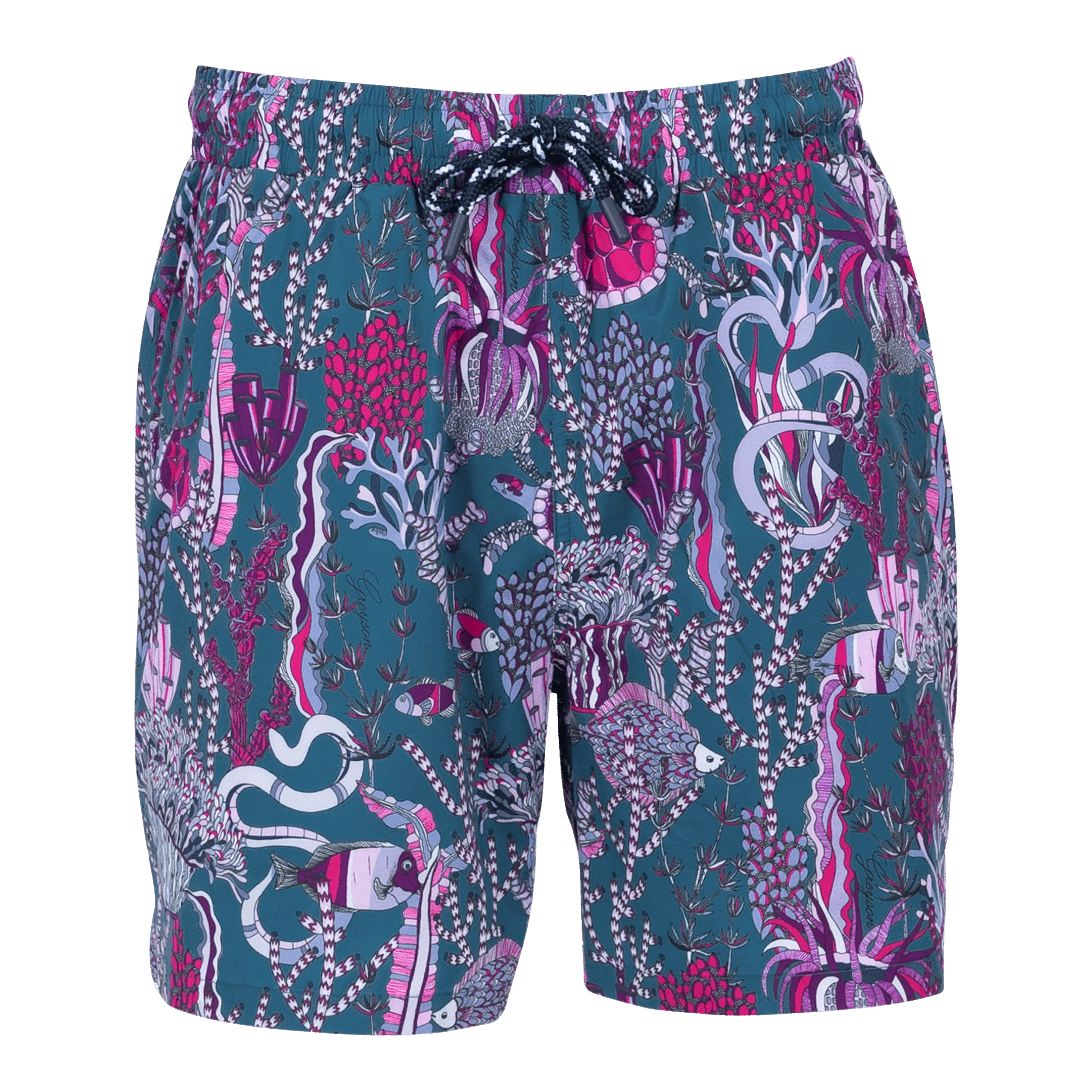 Underwater Forest Torch Swim Short