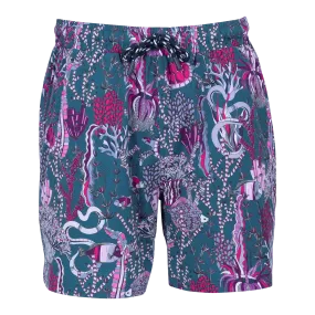 Underwater Forest Torch Swim Short