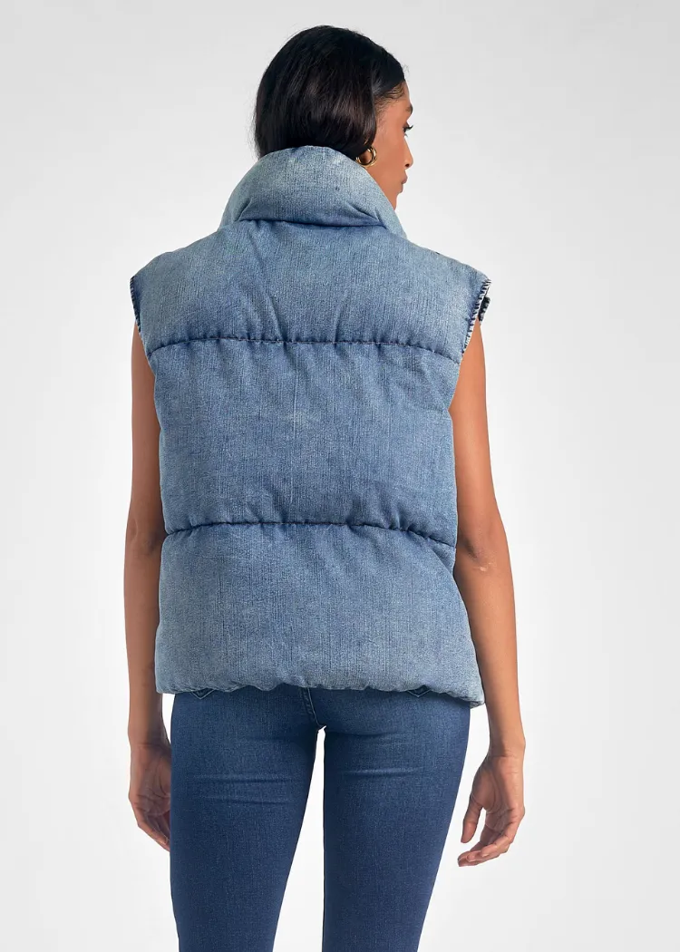 Wren Vest - Denim ***FINAL SALE***